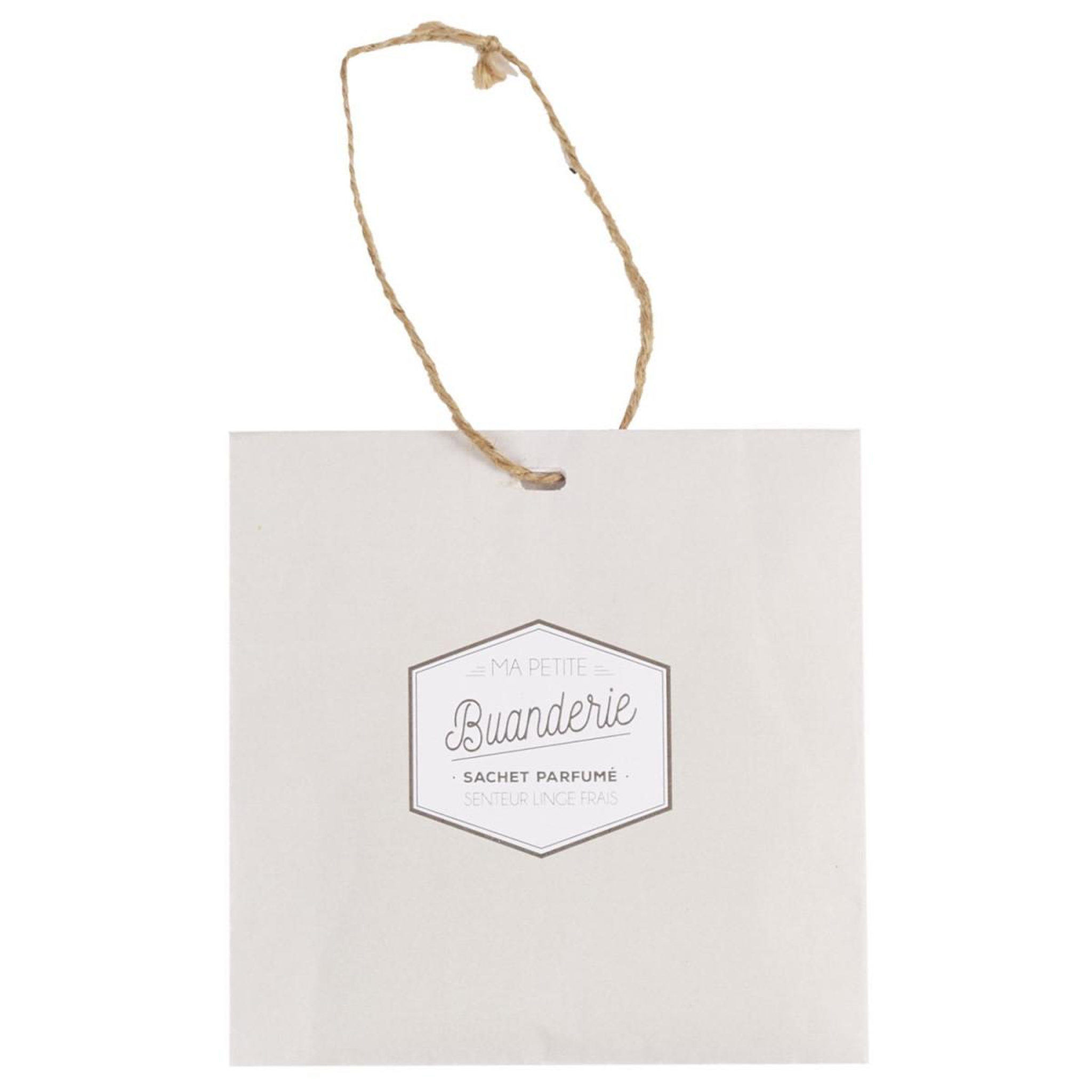 The Home Deco Factory Sachet parfumé  buanderie  11cm linge frais