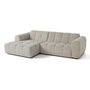 Voir la diapositive 4 : LISA DESIGN Ray - canapé d'angle gauche - 4 places - en tissu texturé