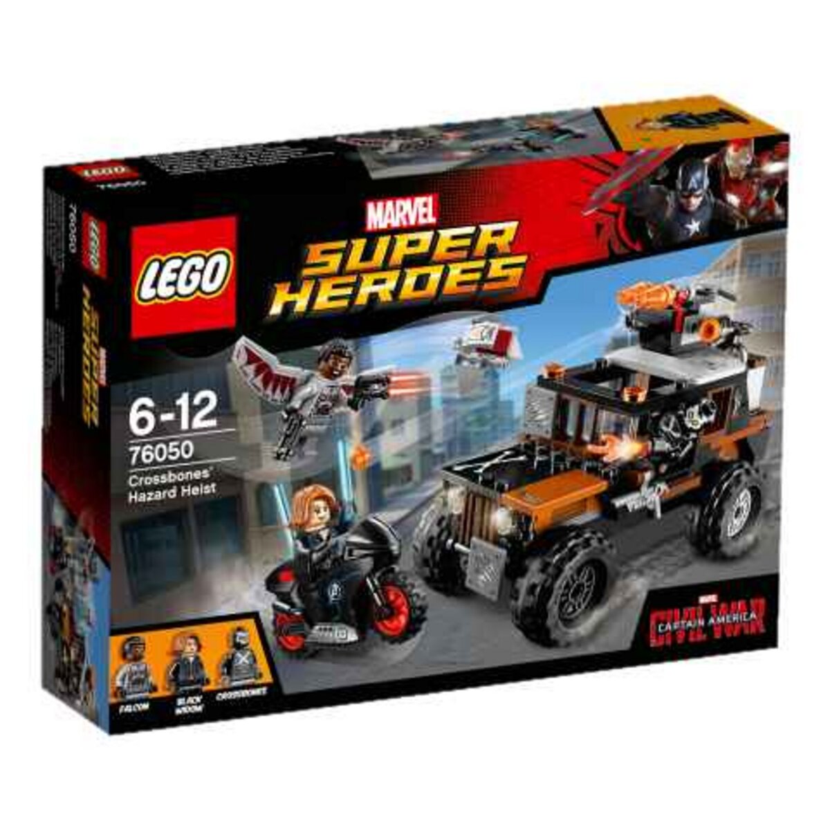LEGO Super Heroes Marvel 76050 - L'attaque toxique de Crossbones
