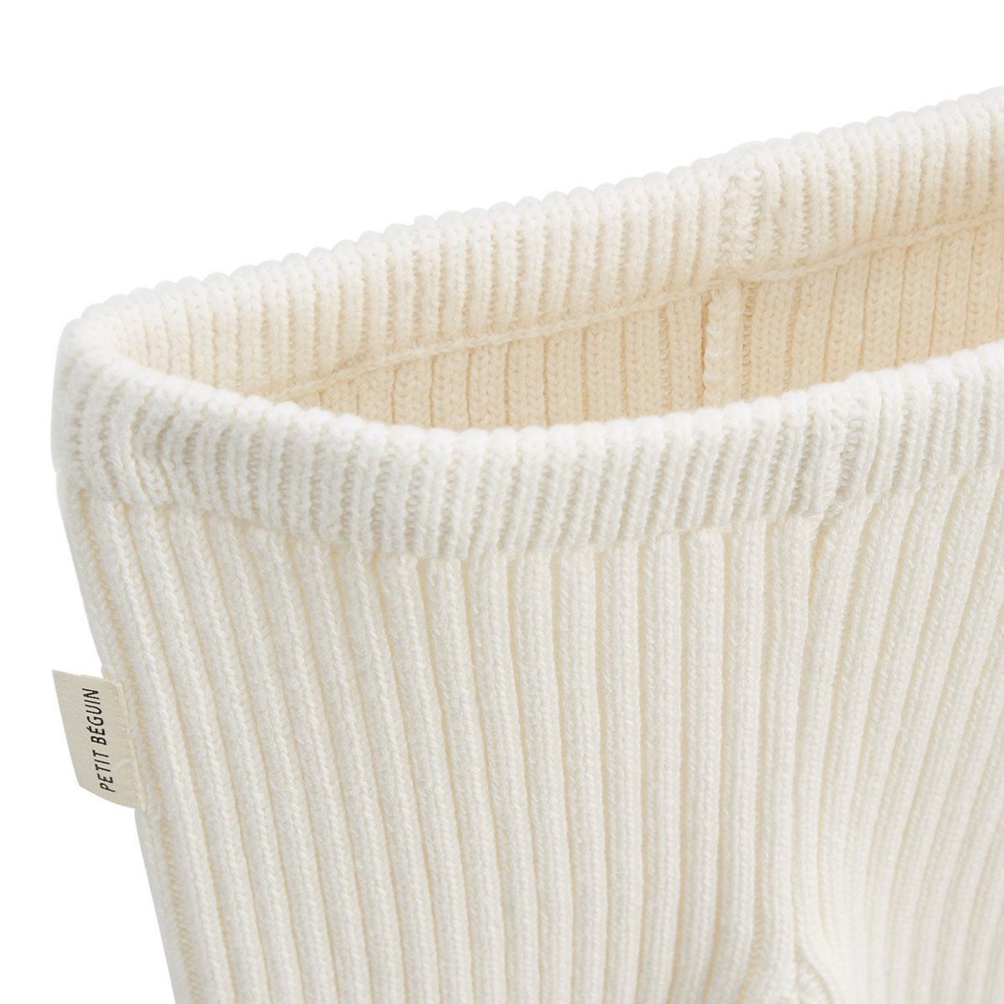 Voir la diapositive 3 : Petit Béguin Ensemble bébé pull et legging en tricot Swan