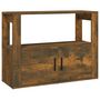 Voir la diapositive 2 : VIDAXL Buffet Chene fume 80x30x60 cm Bois d'ingenierie