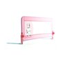 Voir la diapositive 2 : Asalvo Barrière de lit 2 en 1 rose avec motif de lapin - Sécurité et confort pour enfants