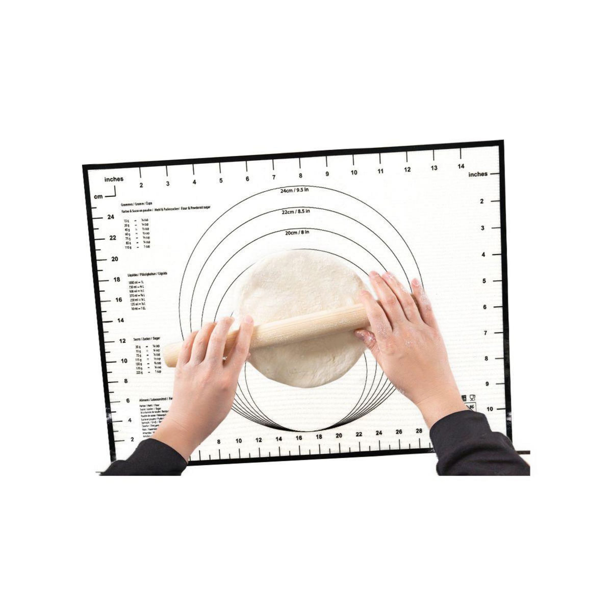 ZENKER Ensemble de 2 Tapis de cuisson en silicone 40 x 30 cm Zenker Smart Pastry