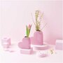 RICO DESIGN Vase en céramique coeur rose 16 cm