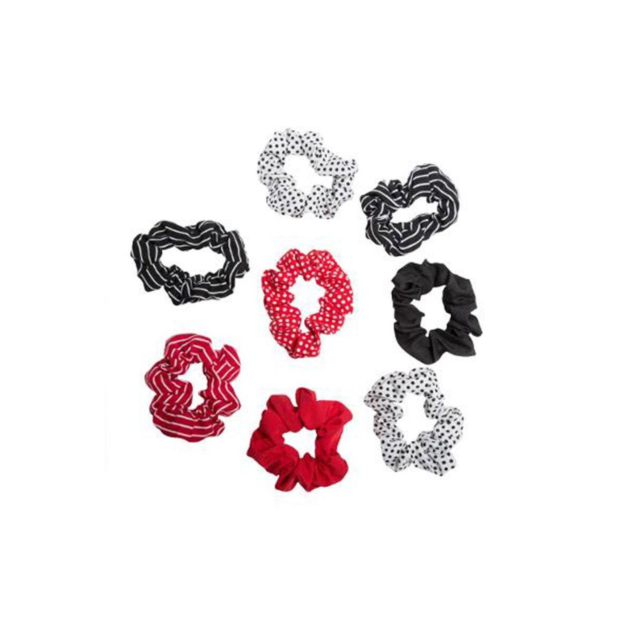 Voir la diapositive 2 : Body beauty Lot de 8 chouchous fantaisies  bocal  7cm multicolore
