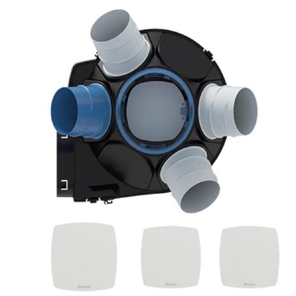 Sauter Kit VMC simple flux autoréglable à détection d'humidité Agalina