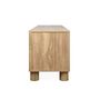 Voir la diapositive 5 : SWEEEK Meuble TV exotique bois MDF 2 portes longueur 150 cm