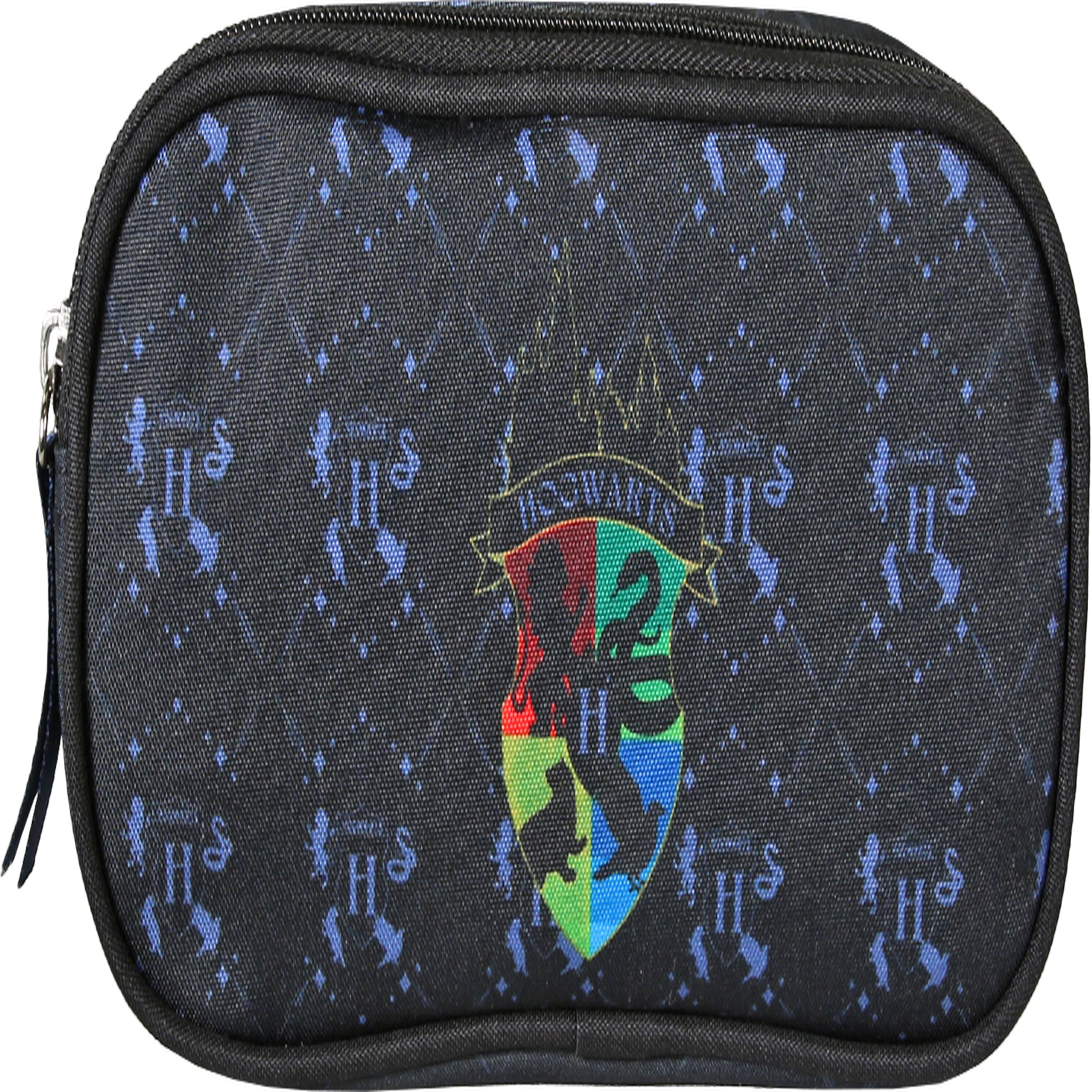 Bagtrotter Harry Potter - Trousse scolaire enfant - Noir/Bleu - 2 Compartiments