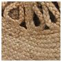 Voir la diapositive 3 : Tapis déco rond en jute ajouré 90 cm