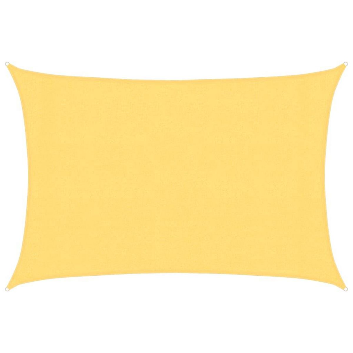 VIDAXL Voile d'ombrage 160 g/m^2 Beige 3x5 m PEHD