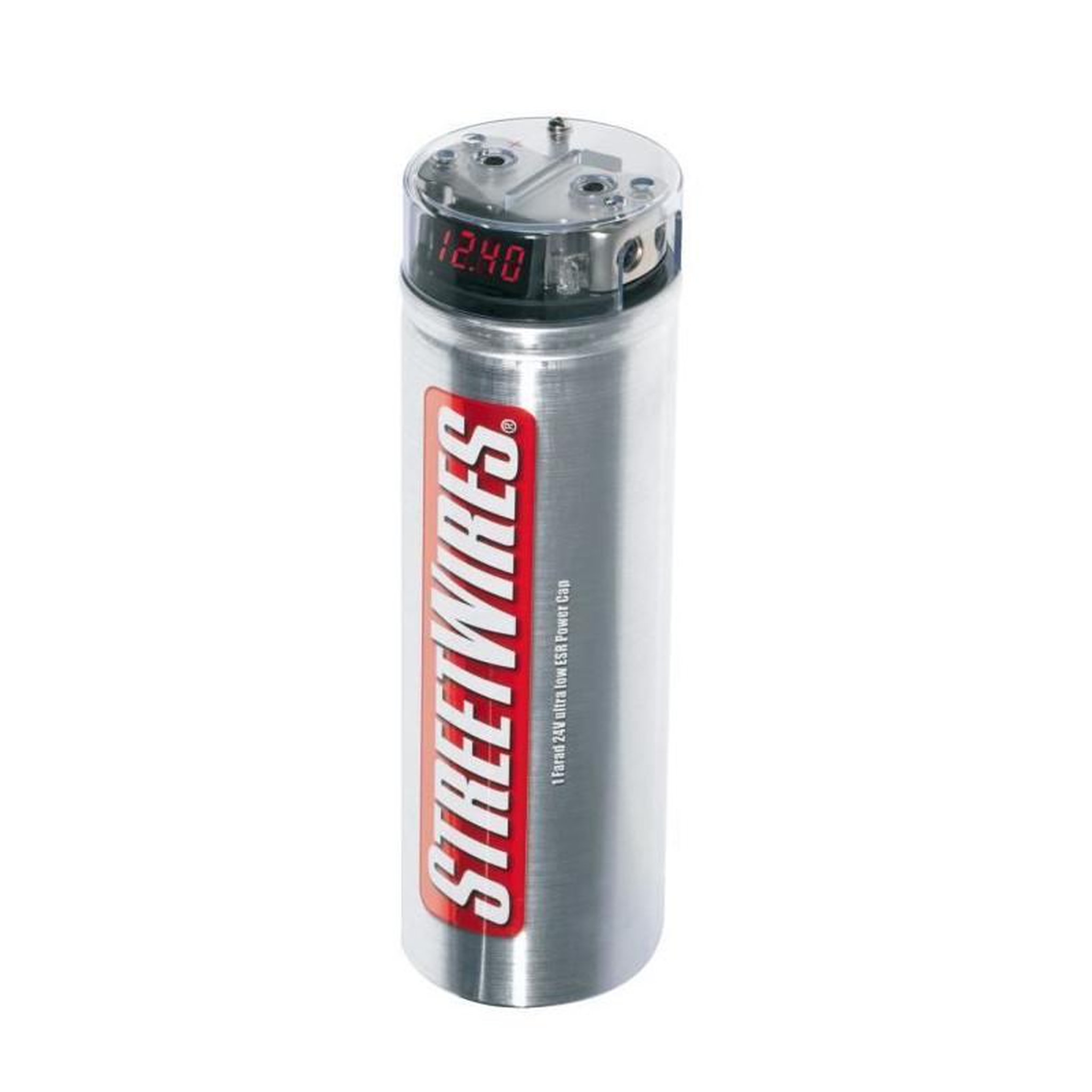 MTX AUDIO MTX ZNXC1F Condensateur Capa 1 Farad 24V a tres Faible ESR avec voltmetre et répariteur 4x21mm²
