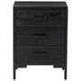 Voir la diapositive 5 : VIDAXL Tables de chevet 2 pcs Noir 40x30x55 cm Bois de pin massif