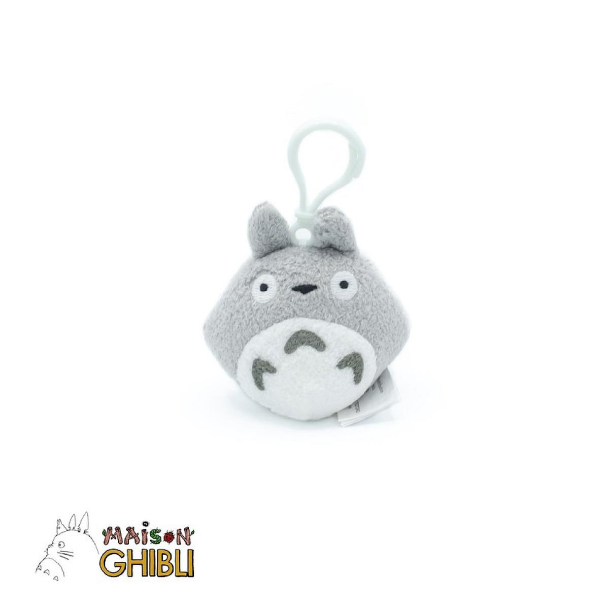 SEMIC Strap Peluche Totoro Gris 8,5 cm - Mon Voisin Totoro