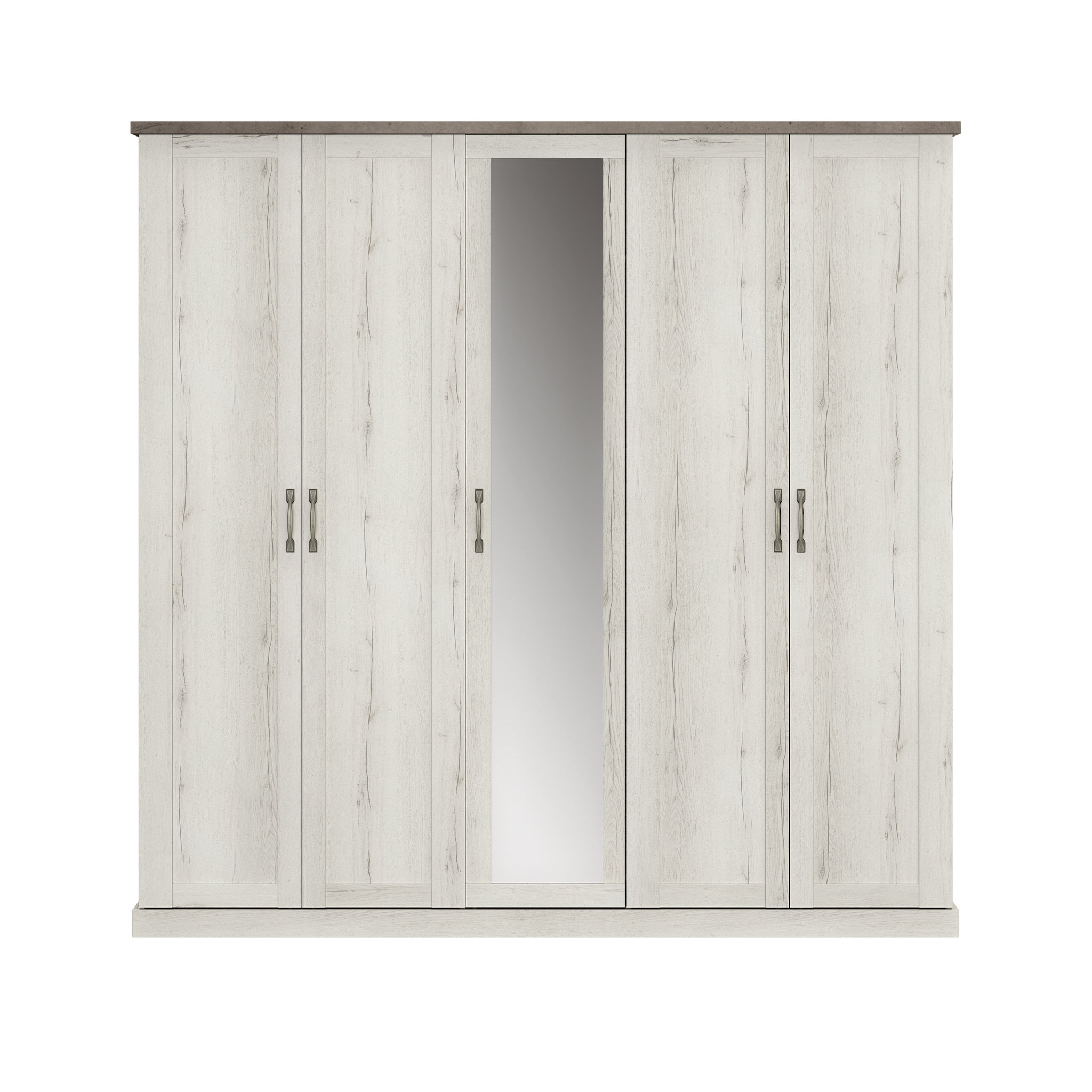Voir la diapositive 1 : Armoire 5 portes L230xH226xP60 GENEVE