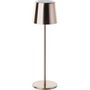 Voir la diapositive 4 : BRILLIANT Lampe a poser d'extérieur - BRILLIANT - XAANA - Rechargeable - Cuivre - LED - 2W - 160lm - CCT - DIM - USB - IP44