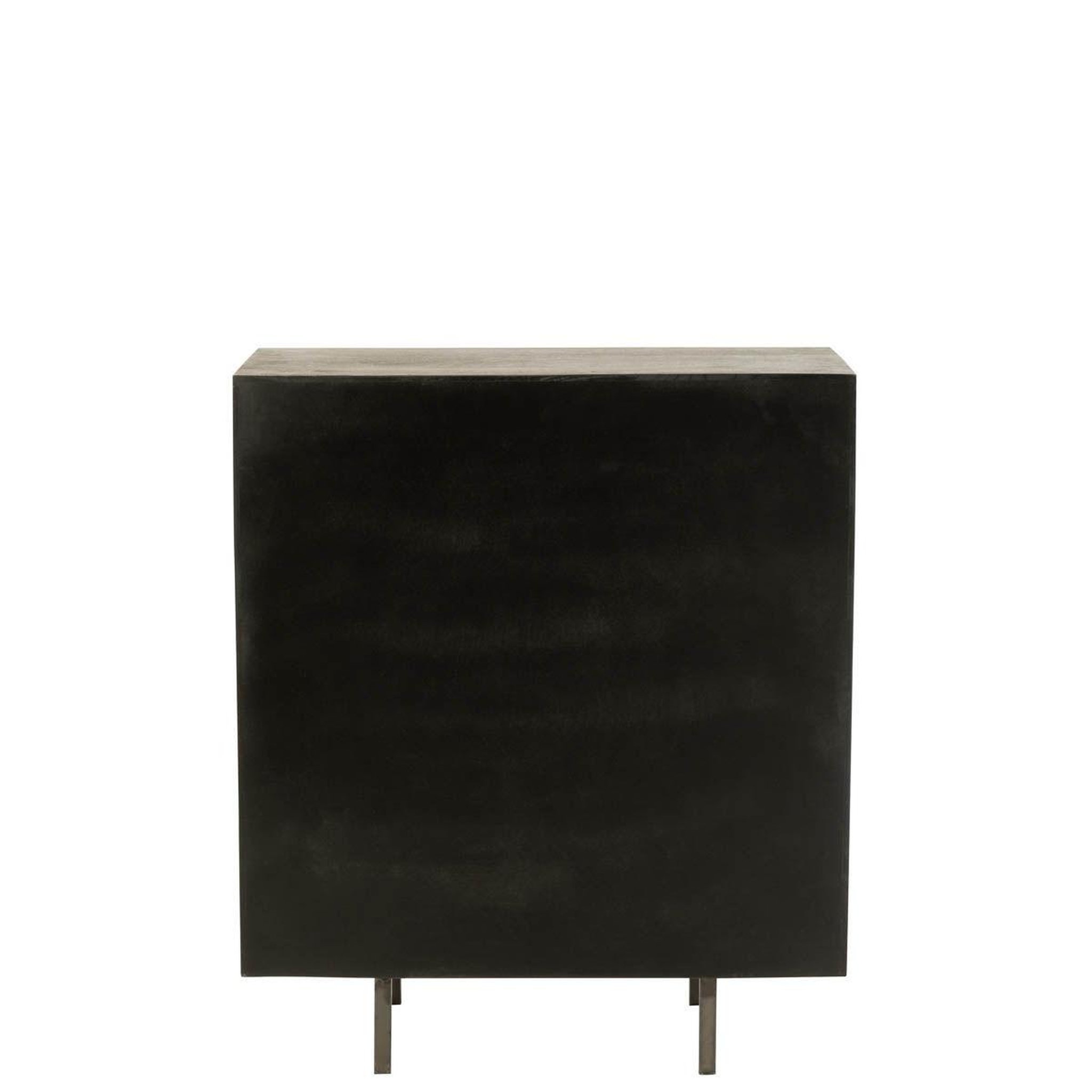 Voir la diapositive 5 : J-LINE Commode 2 portes  pino  104cm marron