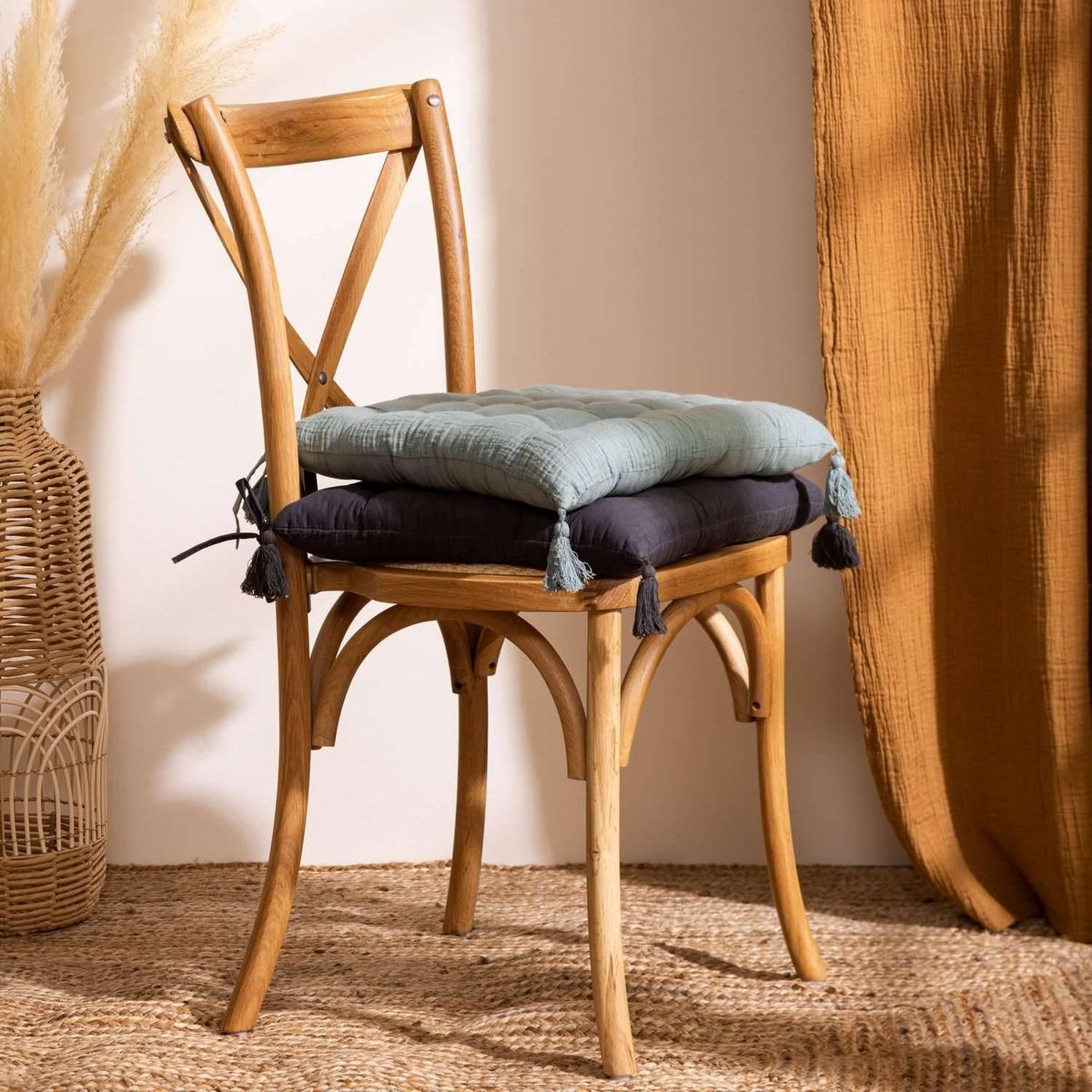 ATMOSPHERA Galette de chaise rectangulaire Tampa