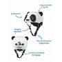 Voir la diapositive 4 : Micro Casque velo et trottinette panda 3D taille S