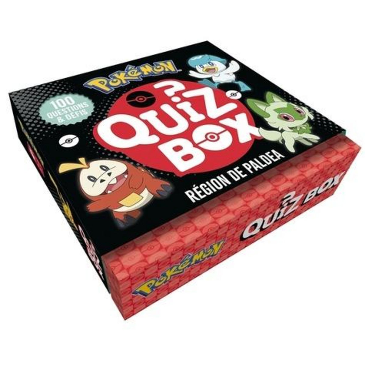 POKEMON QUIZ BOX REGION DE PALDEA. AVEC 100 CARTES, Pokemon