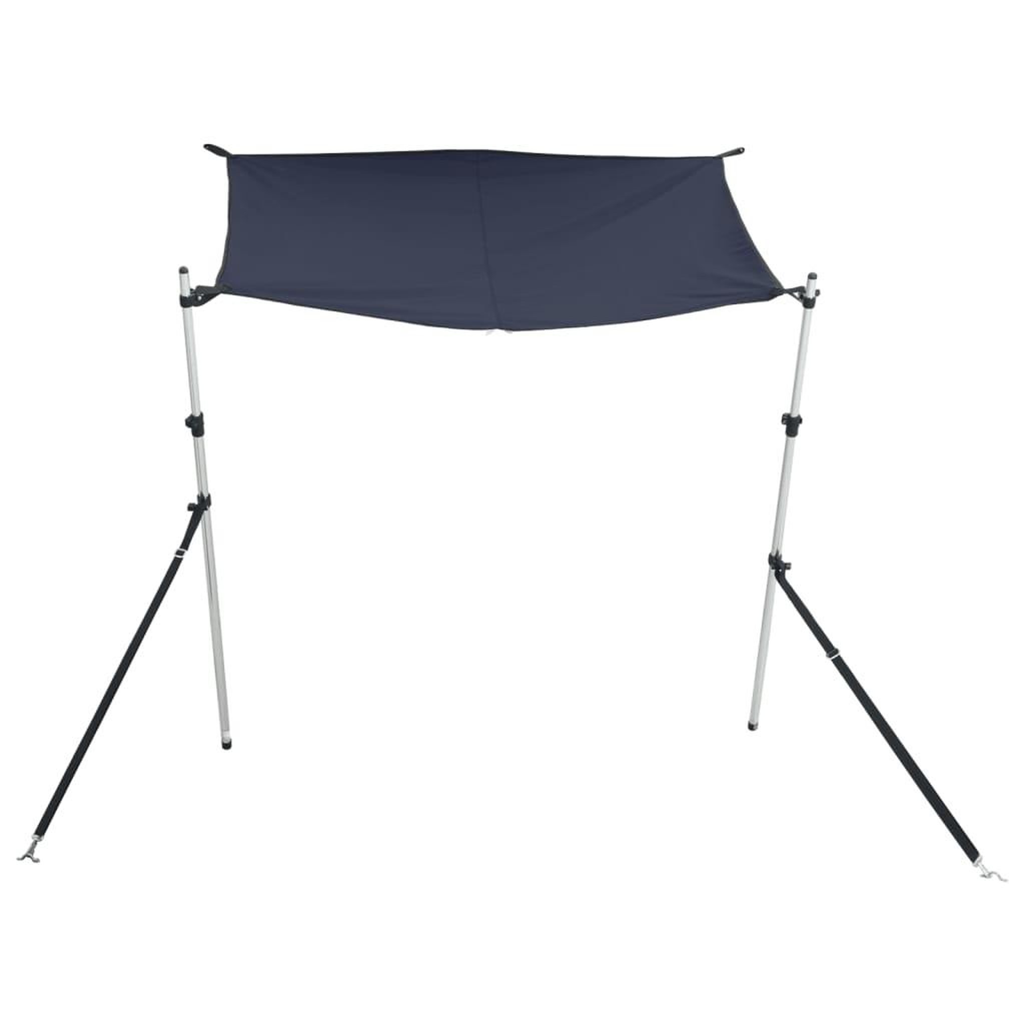 Voir la diapositive 4 : VIDAXL Kit d'extension d'ombrage T-Top bleu marine 174x205x(115-194)cm
