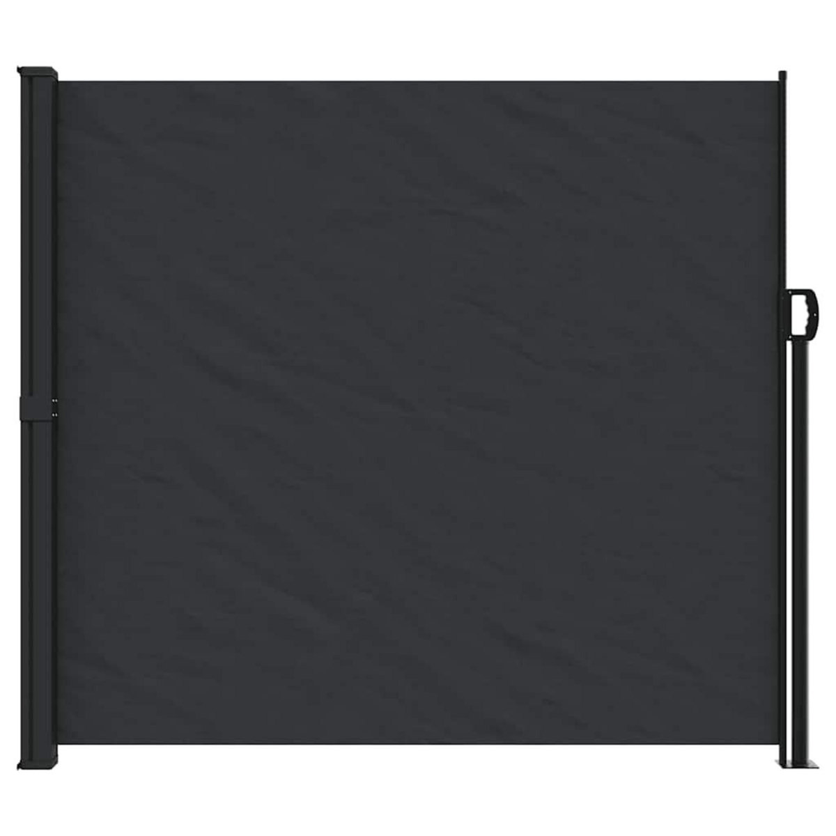 VIDAXL Auvent lateral retractable noir 180x600 cm