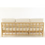 Voir la diapositive 5 : Paris Prix Canapé 3 Places Rotin & Coussin  Elise  187cm Naturel