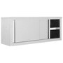 Voir la diapositive 3 : VIDAXL Armoire de cuisine avec portes coulissantes 120x40x50 cm Inox