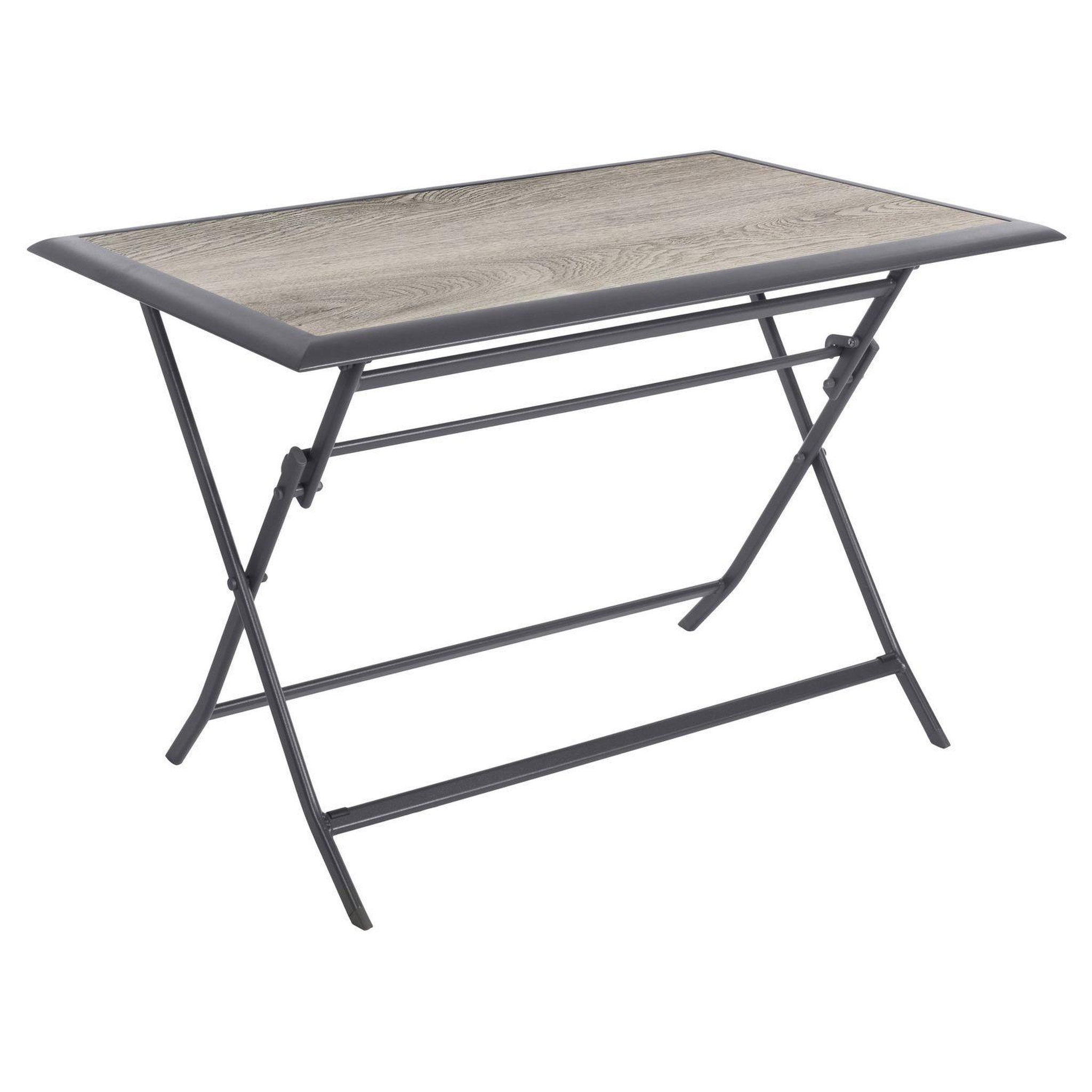 Voir la diapositive 1 : HESPERIDE Table de jardin pliante azua en aluminium