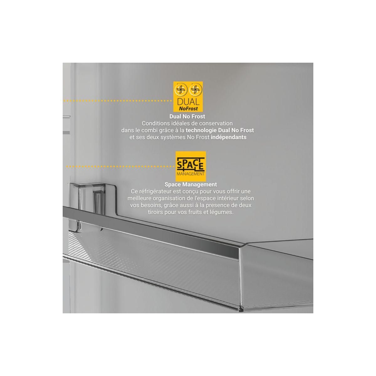 Whirlpool Réfrigérateur combiné WHK25404XP4E