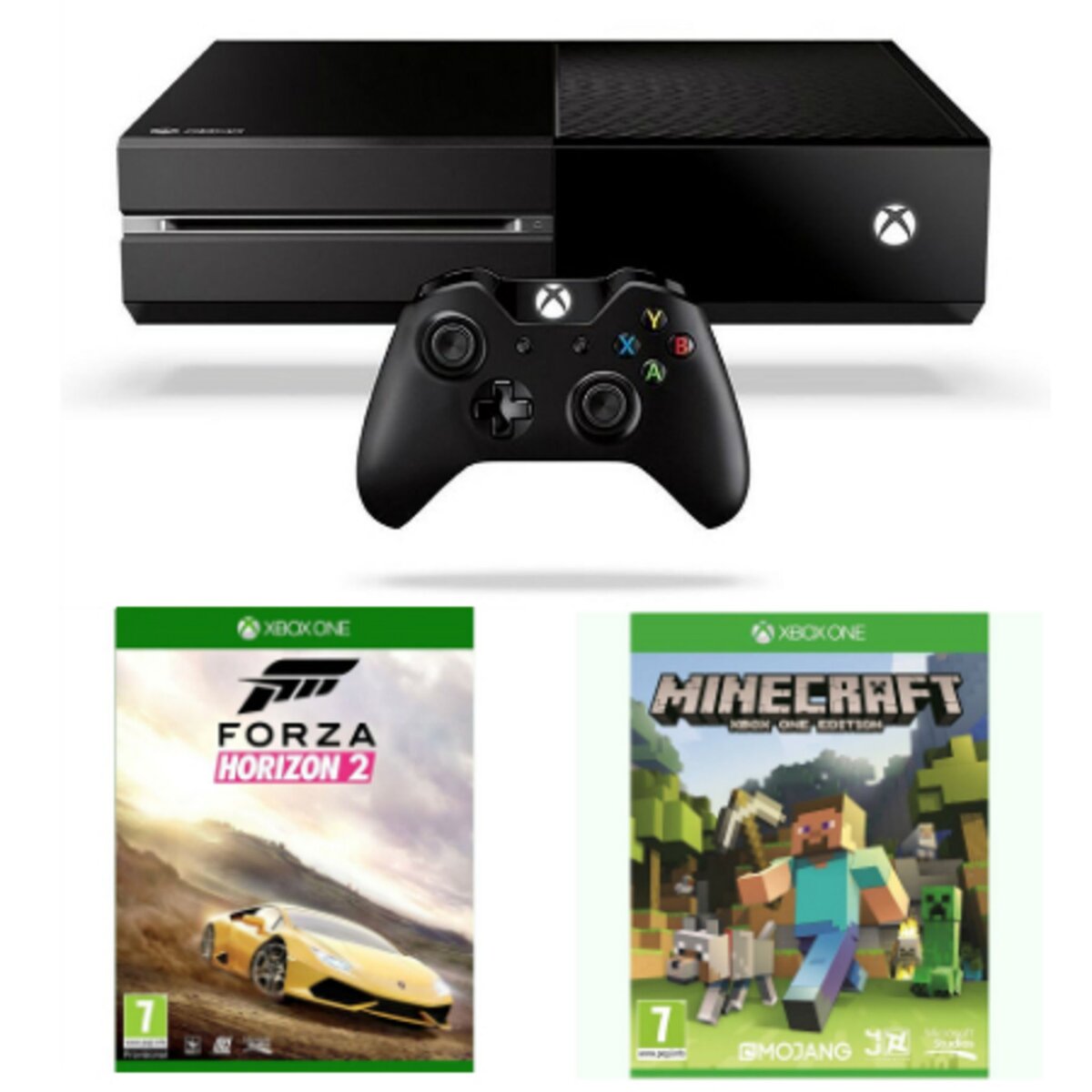 Xbox One + Forza Horizon 2 + Minecraft