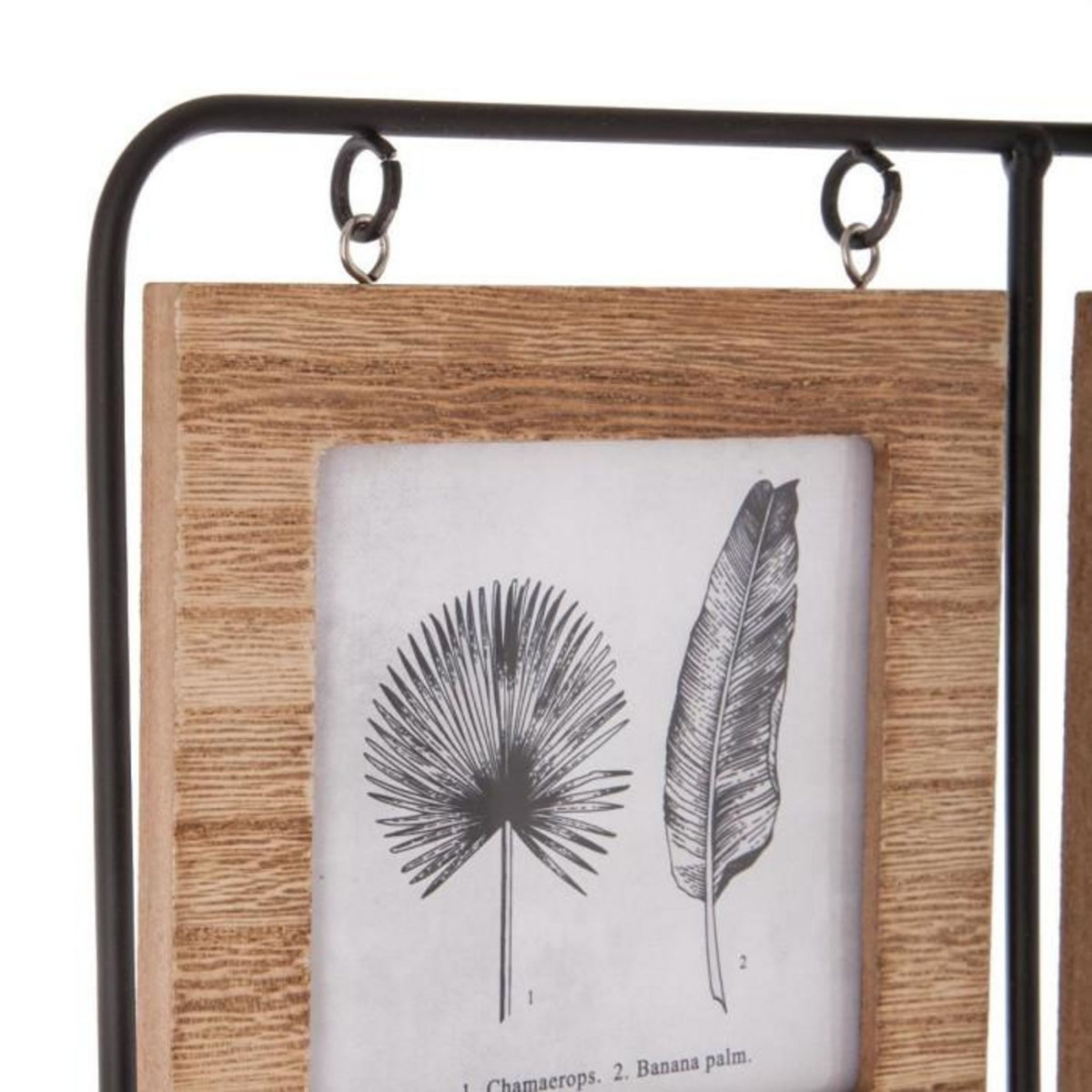 ATMOSPHERA Pêle-mêle à poser 8 photos recto/verso modèle Nomade - 42 x 36 cm