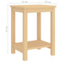Voir la diapositive 6 : VIDAXL Table de chevet naturel 35x30x47 cm bois de pin massif