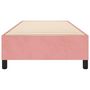Voir la diapositive 5 : VIDAXL Cadre de lit sans matelas rose 90x200 cm velours