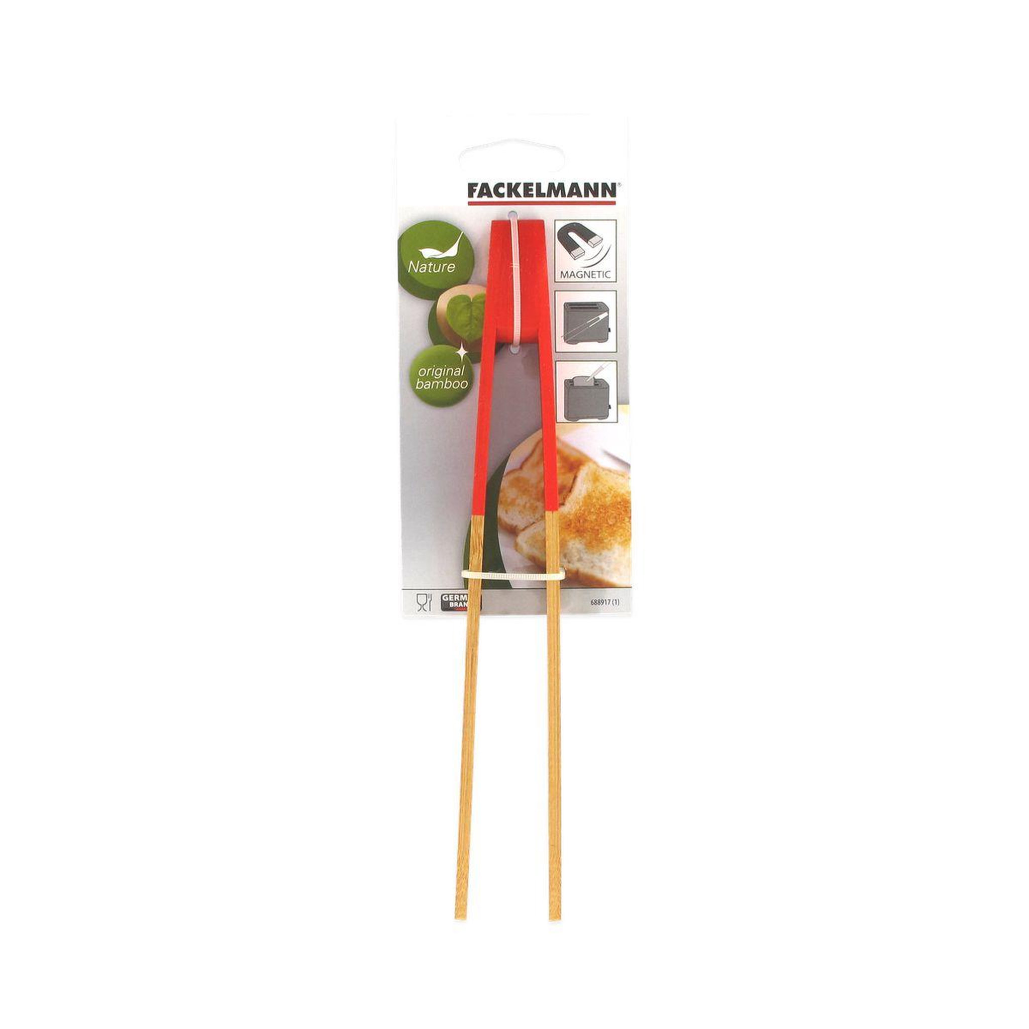 Voir la diapositive 5 : Fackelmann Pince de cuisine aimantée en bois 24 cm fackelmann wood edition
