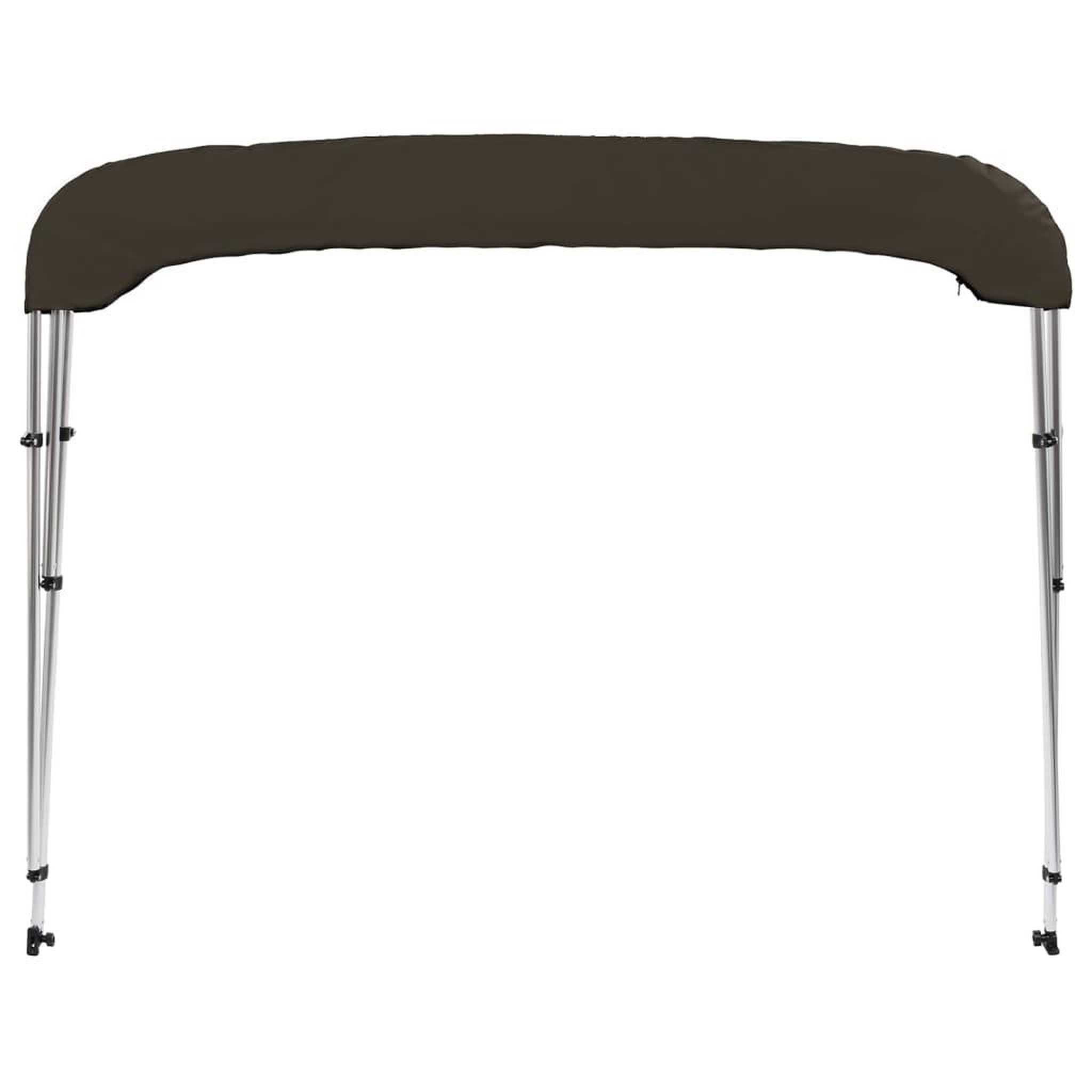 Voir la diapositive 4 : VIDAXL Auvent bimini a 3 arceaux noir 183x140x137 cm
