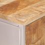 Voir la diapositive 5 : VIDAXL Buffet 60x35x75 cm Bois de manguier brut et fer