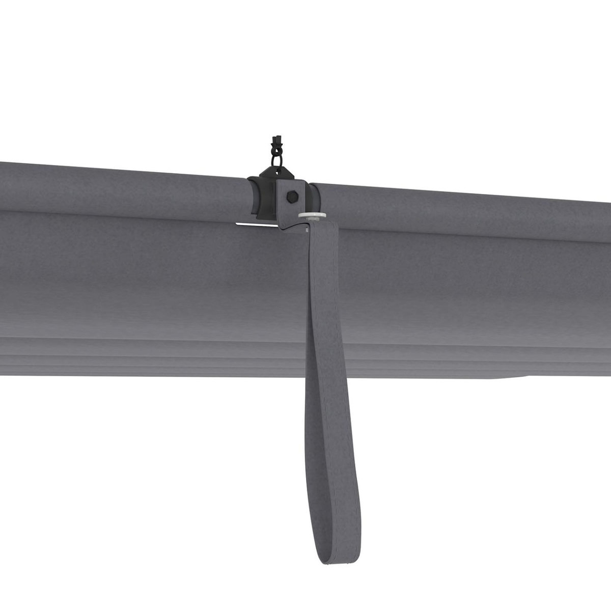 ID MARKET Toit rétractable de rechange gris anthracite pour pergola toit rétractable 3x4 M