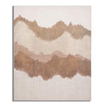 Paris Prix Toile Peinture Déco  Browny  80x100cm Multicolore