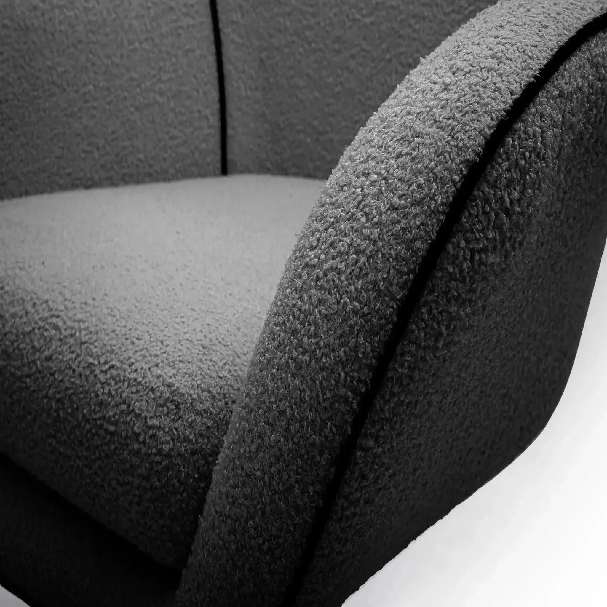 Voir la diapositive 3 : CASANOVA PARIS Zoe - fauteuil en tissu chiné