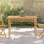 Voir la diapositive 1 : VIDAXL Table a manger de jardin 110x55x75 cm bambou