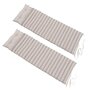 Voir la diapositive 1 : RED DECO Lot de 2 matelas bain de soleil 180cm - 2x sormiou taupe