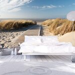 Paris Prix Papier Peint  Plage Mer du Nord Langeoog II  450x270cm
