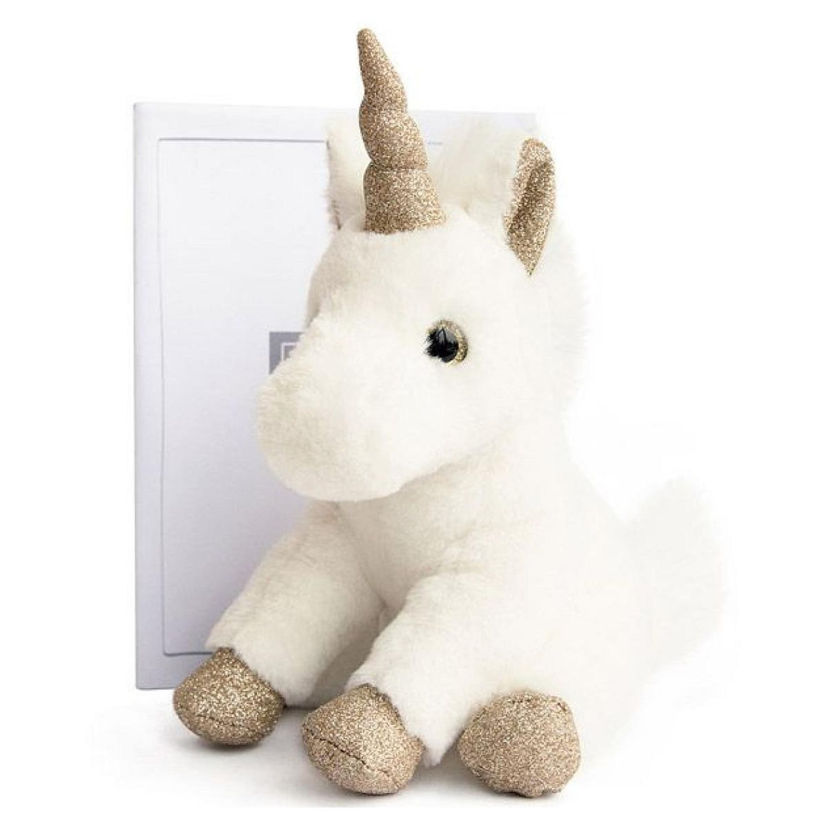 Histoire D'Ours Licorne Or 23CM