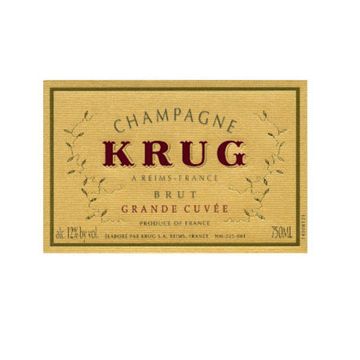 Krug Champagne Krug Grande Cuvée