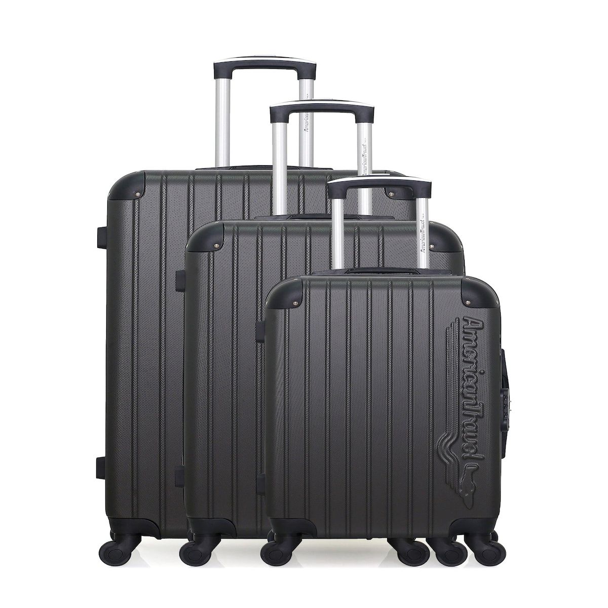 AMERICAN TRAVEL AMERICAN TRAVEL - Set de 3 Valises BUDAPEST 75 cm 4 Roues
