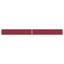 Voir la diapositive 2 : VIDAXL Auvent lateral retractable de patio 140x1200 cm Rouge