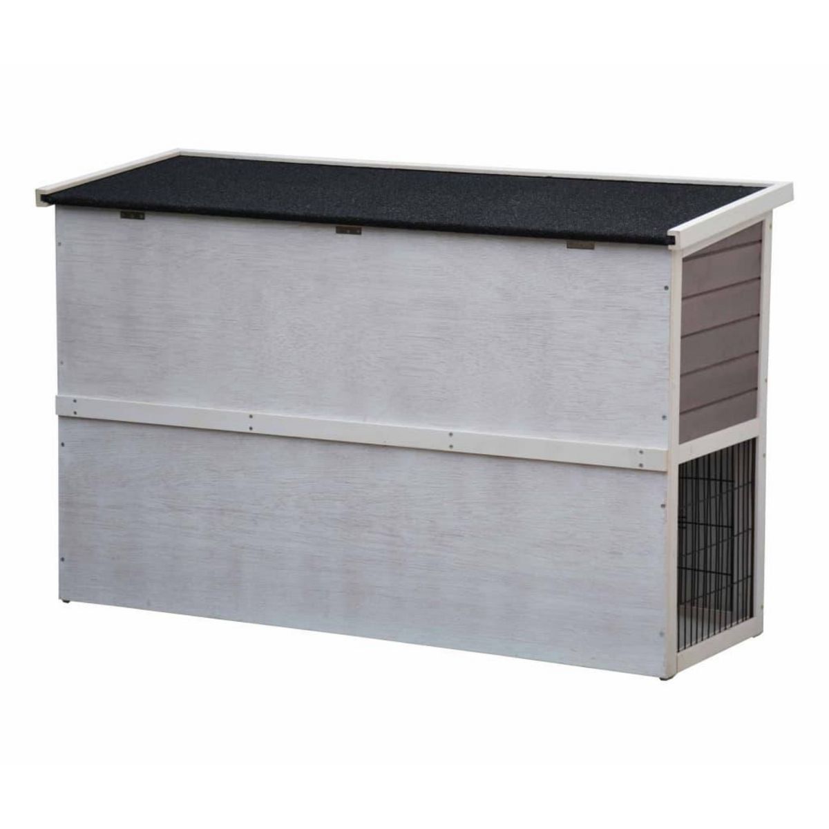 @Pet @Pet Clapier Bigfoot Bois 137x50x85 cm Blanc