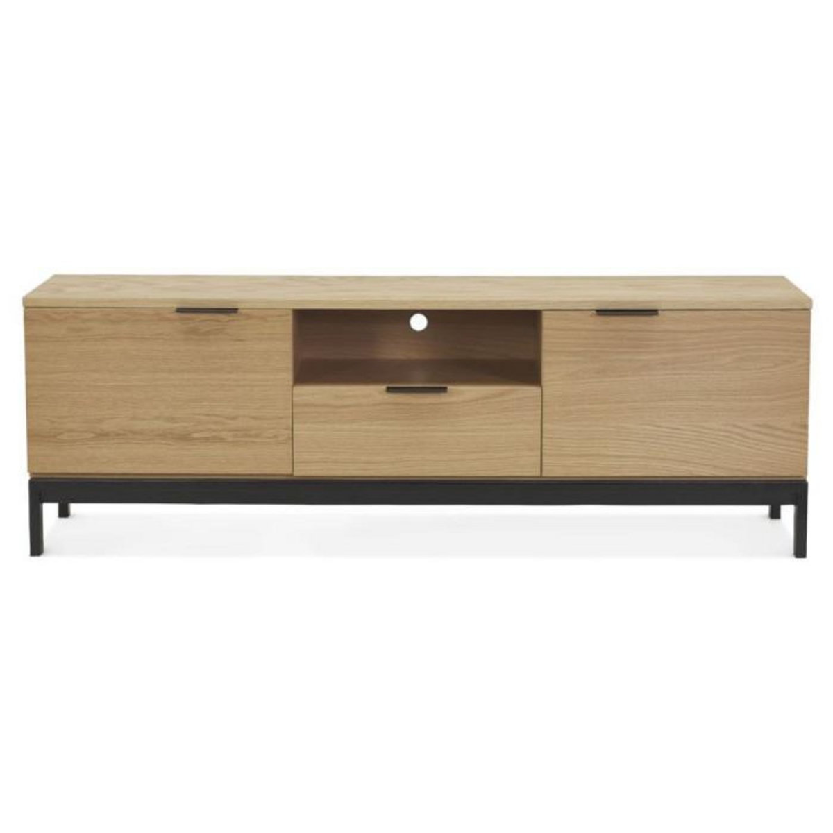 Paris Prix Meuble TV 2 Portes & 1 Tiroir  Kibo  150cm Naturel