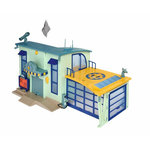 SMOBY Commissariat de police - Sam le pompier