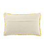 Voir la diapositive 2 : Paris Prix Coussin Déco Tufté Soleil  Polly  30x50cm Jaune